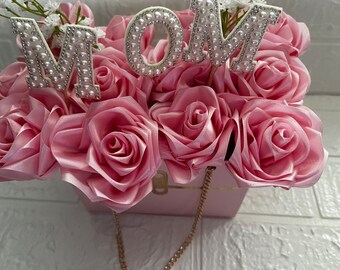 Eternal Roses-Eternal Flowers-Ramo-Silk Roses-Forever Flowers-Rose Bouquet-Mini Ramo-Graduation Bouquet-Mothers Day