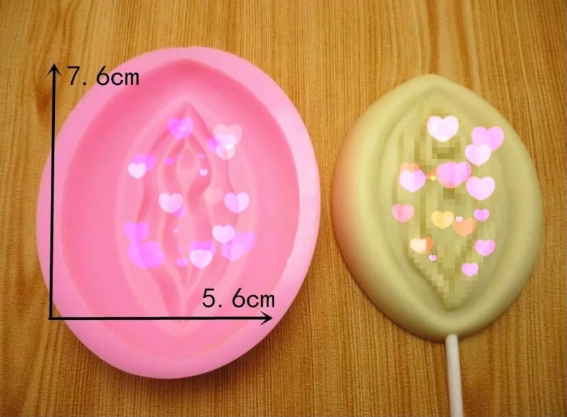 Realistic Vagina Silicone Mold-candy Mold-baking Vagina Mold-chocolate