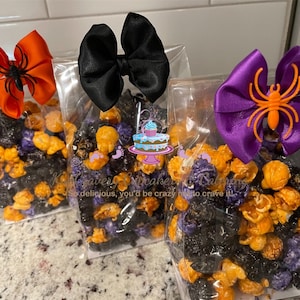 Tall Popcorn Bags- Popcorn Bags- Party Favor Bags- Square Party Favor Bag-Popcorn