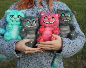 tim burton cheshire cat plush