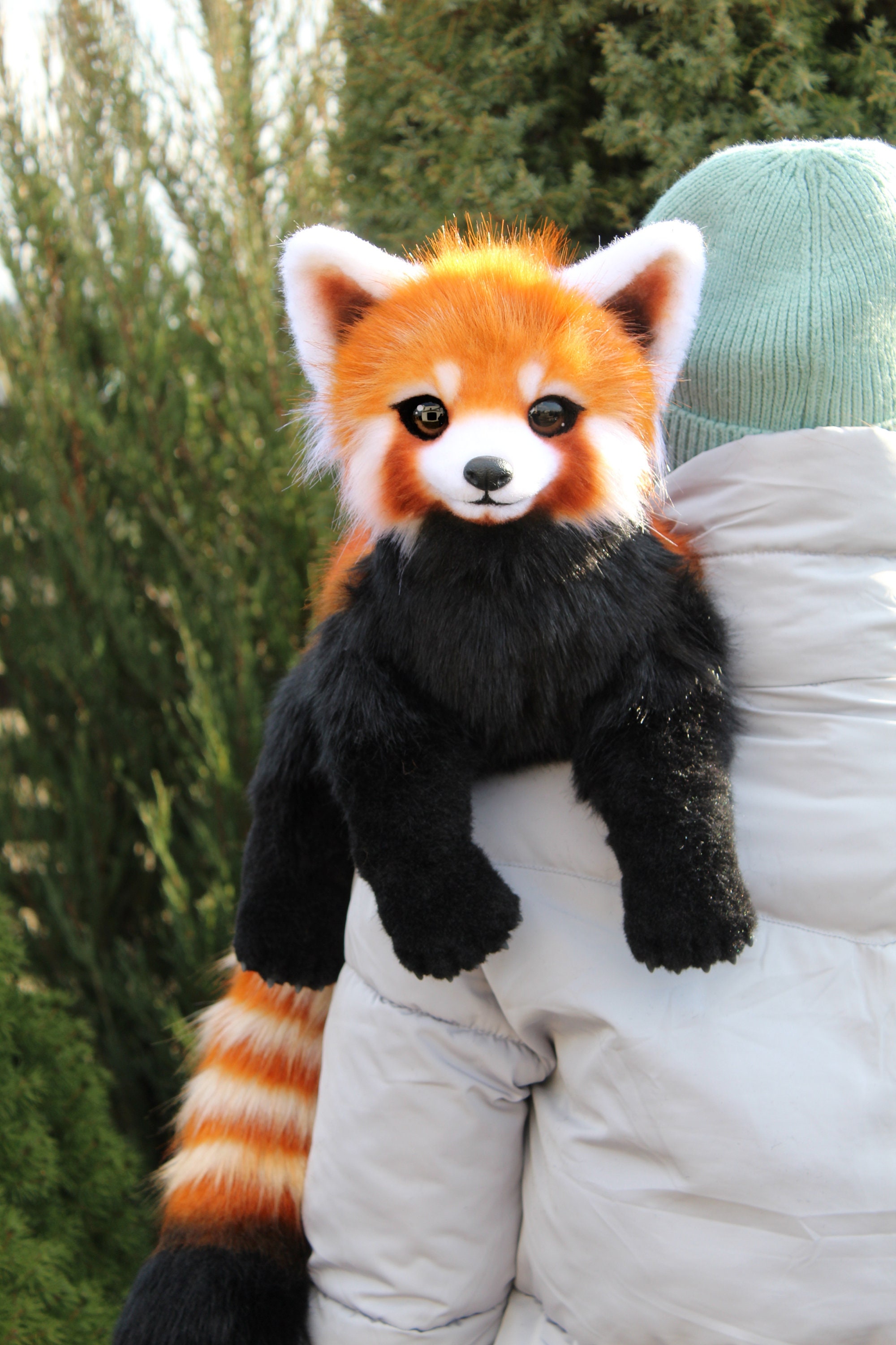 Red panda doll clearance