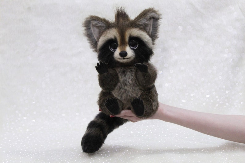 small raccoon plush
