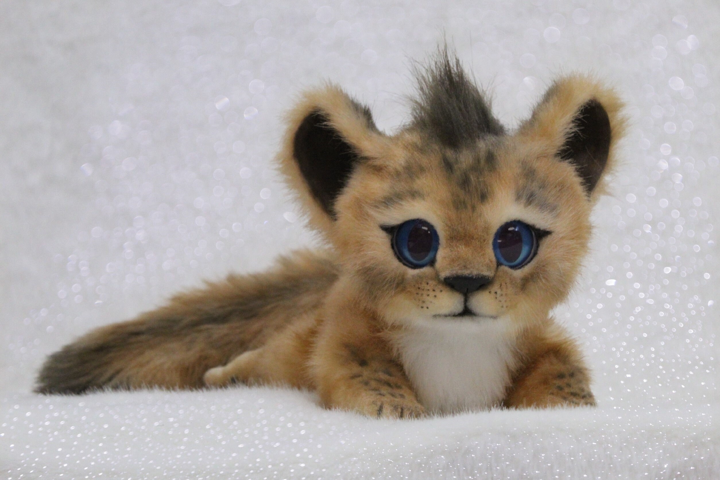 lion cub plush toy