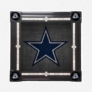 Mesa de dominó con la estrella de los Cowboys de Domino Tables by Art