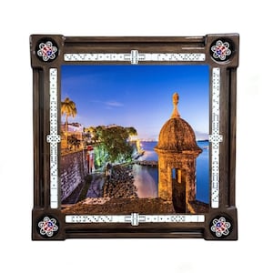El Morro de Puerto Rico Domino Table by Domino Tables by Art