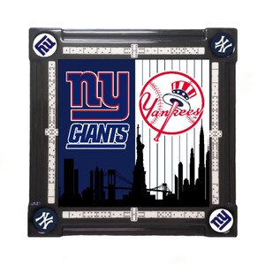 Giants Yankees Domino Table by Domino Tables by Art