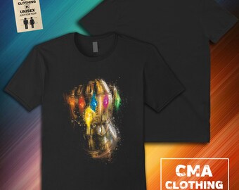 End Game Infinity War Part 2 Avengers Infinity Gauntlet CMA58 Free Postage Tee