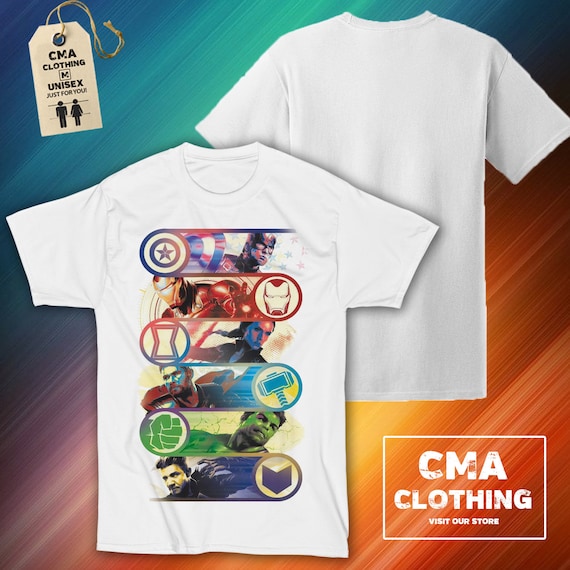 End Game Infinity War Part 2 Avengers Infinity Gauntlet CMA58 Free Postage Tee