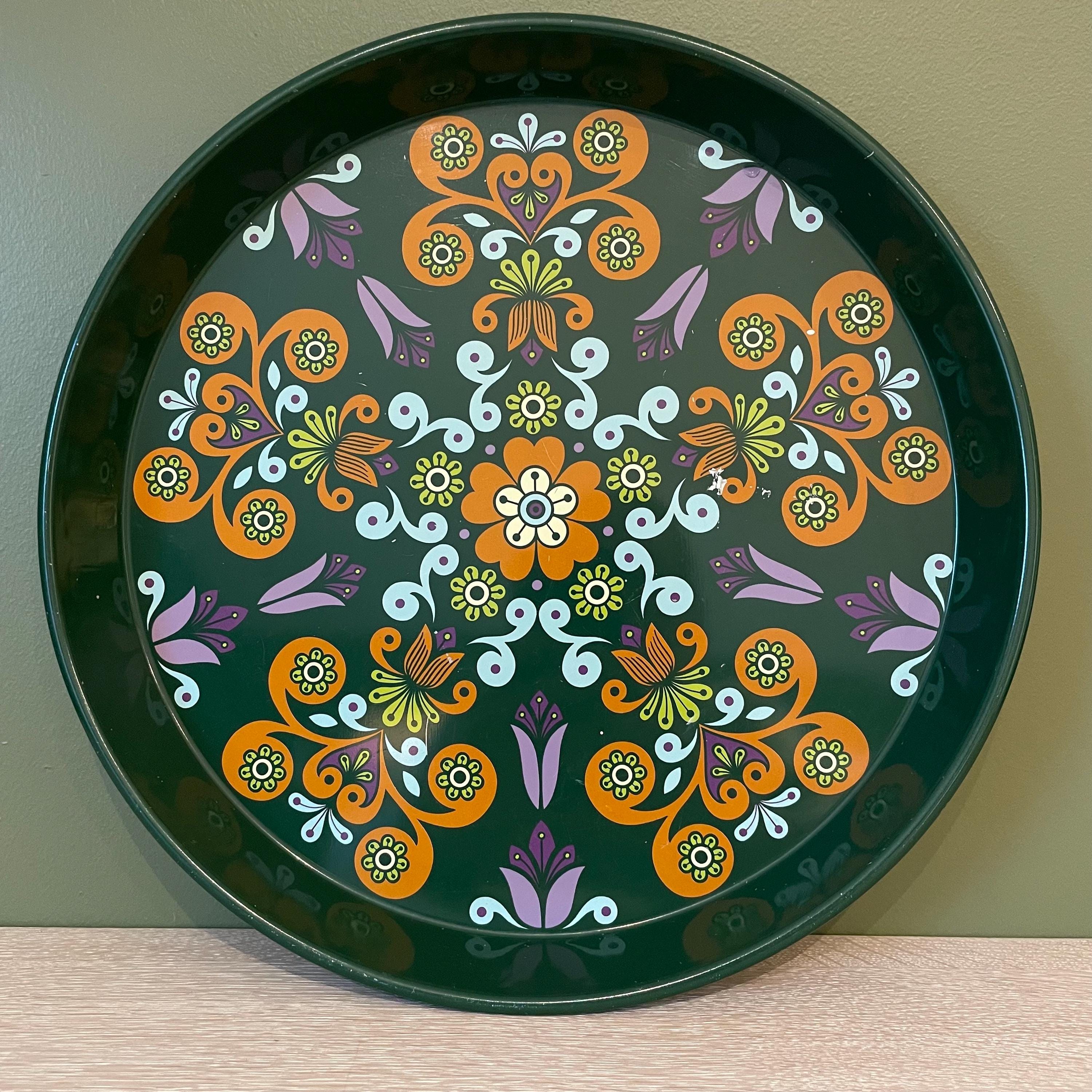 イギリス製ヴィンテージウースターウェア社トレイ