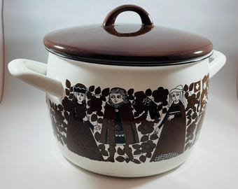 Vintage Finel "Ritari" Kanne 3 L - Design von Kaj Frank - in sehr gutem Zustand