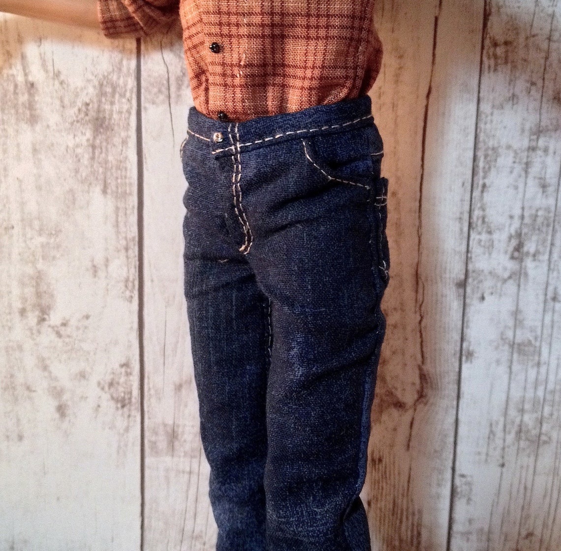 PDF Pattern Slim Fit Jeans Pattern for 12 Fashion - Etsy