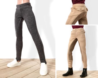 PDF Pattern | Athletic Tights & Riding Breeches Sewing Pattern for 12" Fashion dolls | Tiny Apparel Menswear Patterns for Dolls 0027