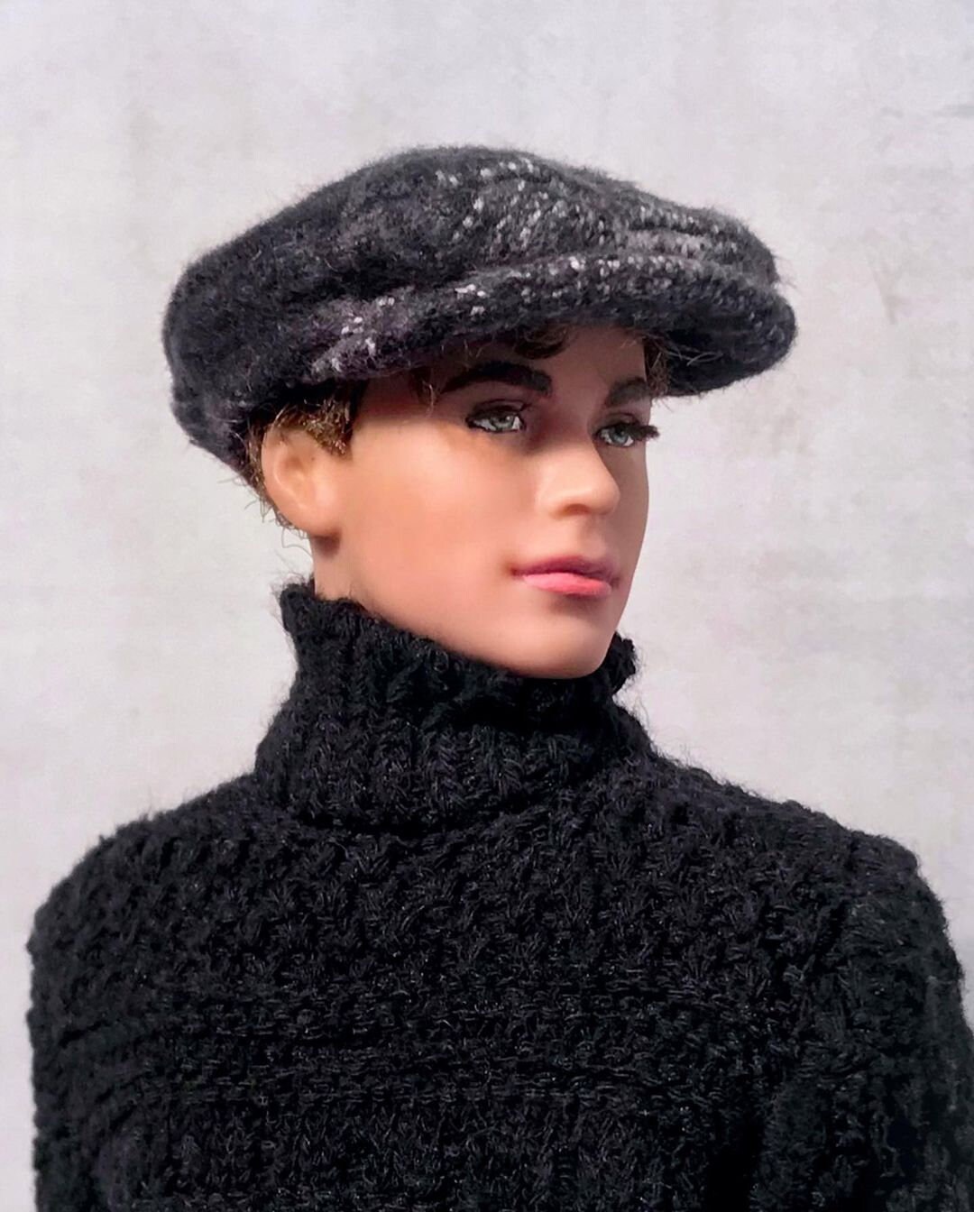 PDF Pattern | Beret & Flat Cap Sewing Pattern for 12" Fashion Dolls ...