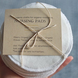  TL Care Nursing Pads Made with Organic Cotton