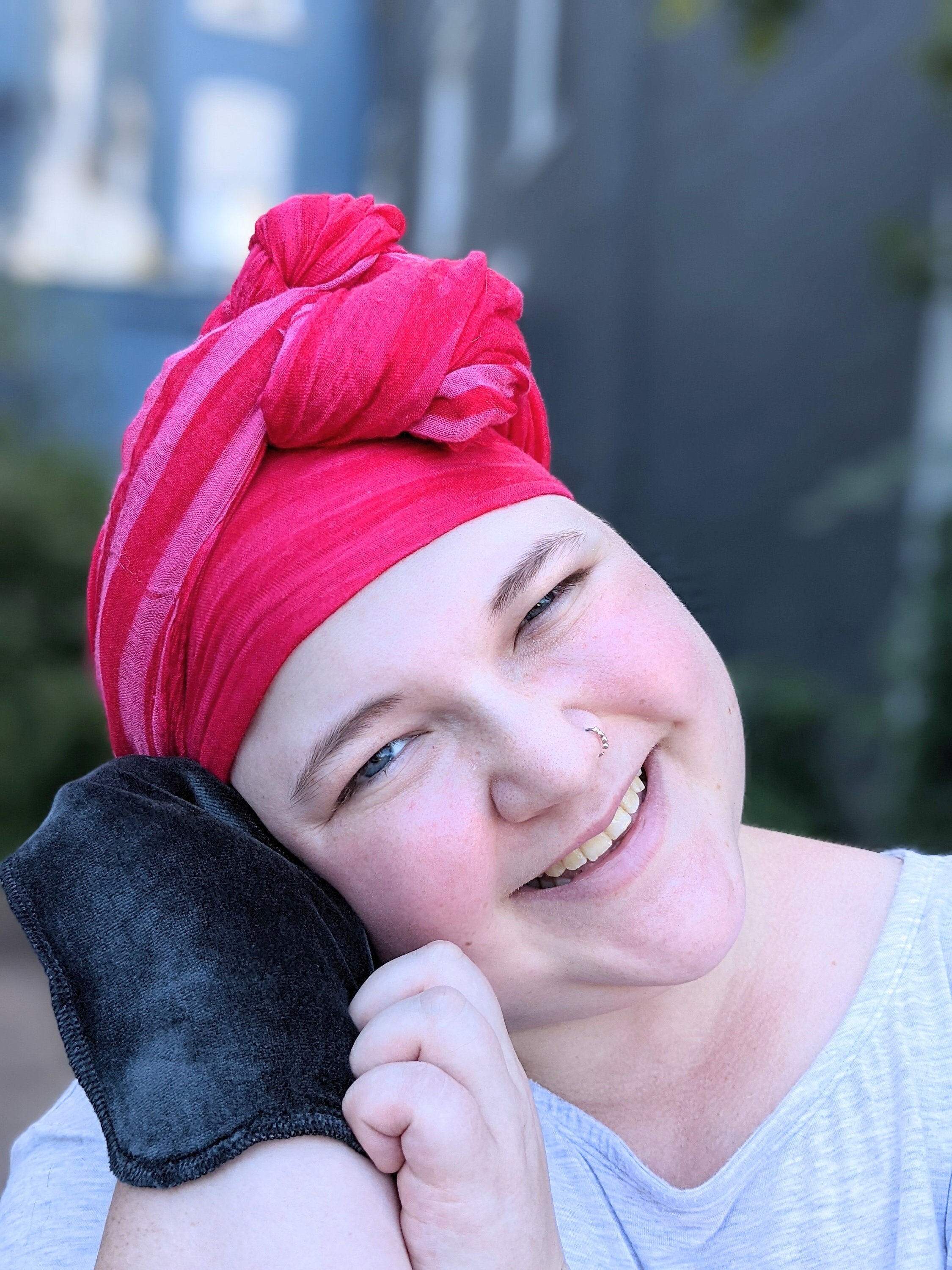Organic Velour Washcloth: Gentle Skincare for Sensitive Skin