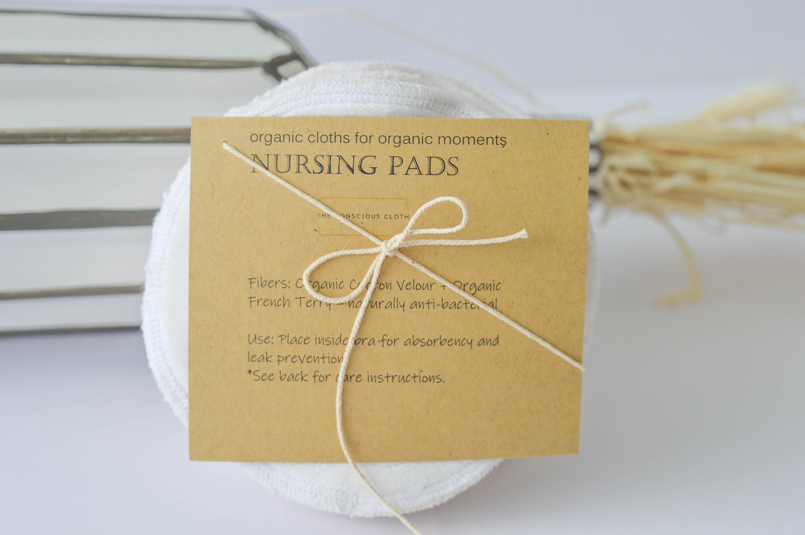 GOTS Organic Cotton Nursing Pads Soft Reusable Breastfeeding Etsy