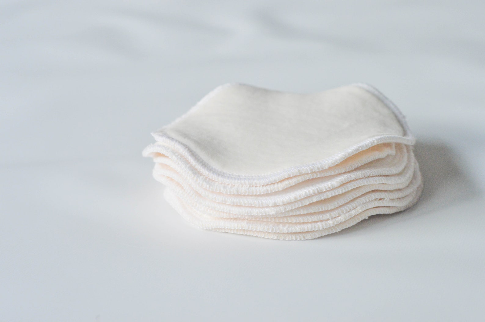 GOTS Organic Cotton Nursing Pads Soft Reusable Breastfeeding Etsy