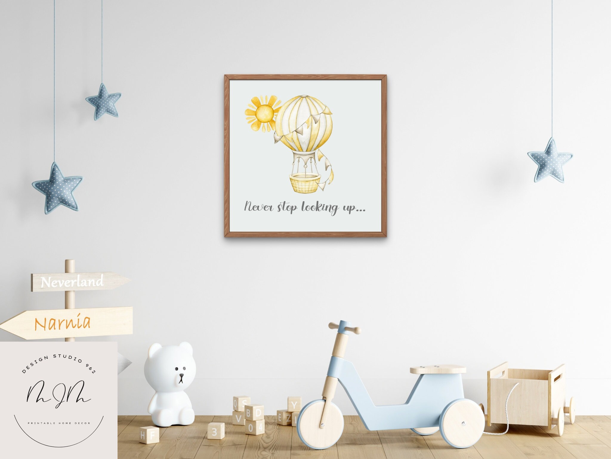 Digital Download Printable Wall Art Nursery Kids Neutral - Etsy