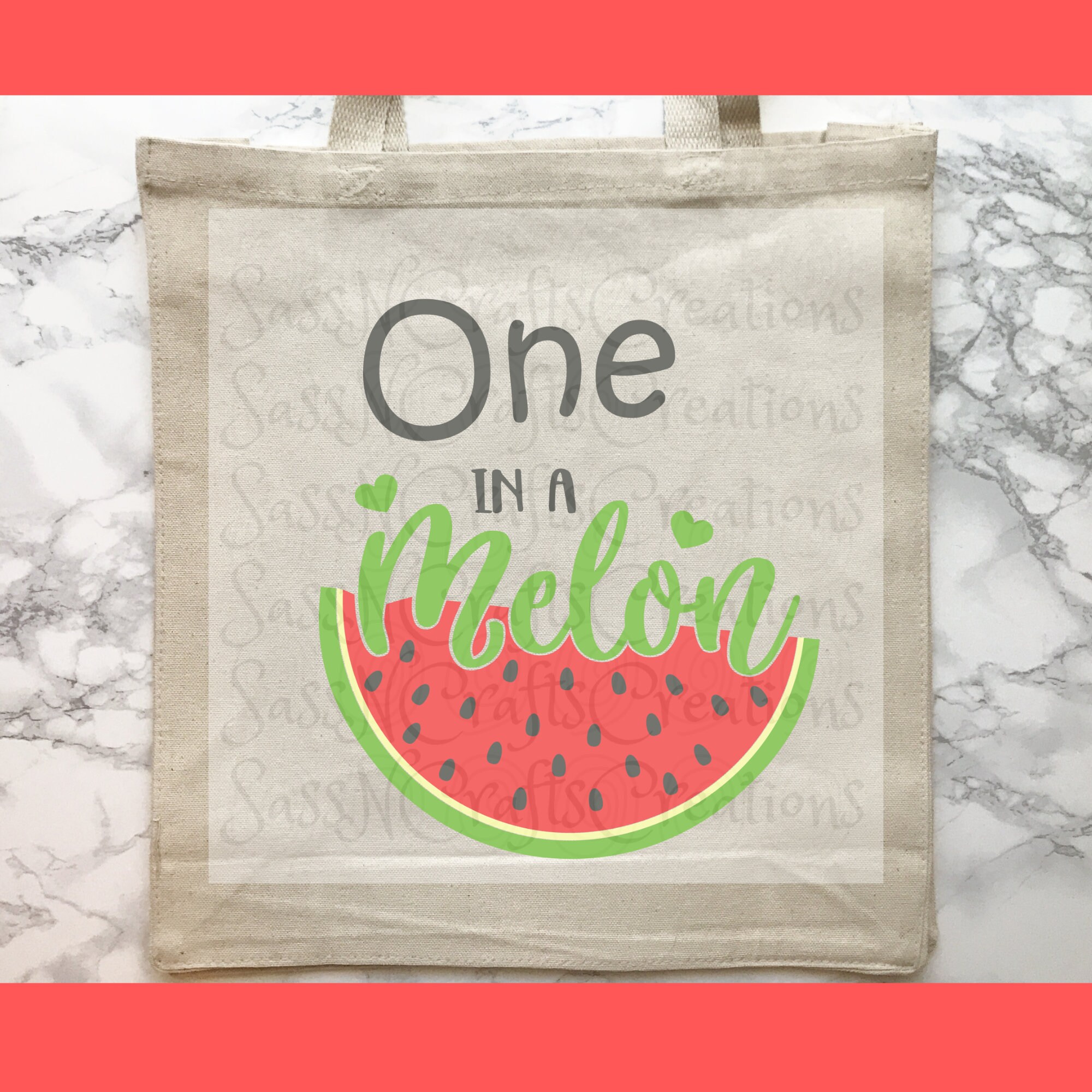 Download One in a Melon SVG File for Cricut, SCAL, Scan and Cut ...