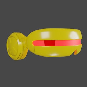 Comic Style Cyclops Visor 3D model