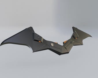 Bat Style Knife Glyph 3D Model