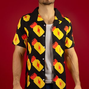 Rush Poppers Hawaiian Shirt Gift for Gay Pride Party LGBT Queer Button-Up Shirt