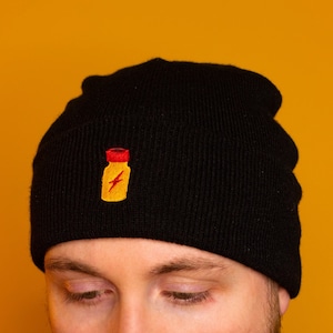 Poppers Beanie Gay Gift Rush Poppers Hat Funny Gift for LGBT Winter Hat