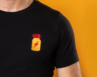 Camisa Poppers Presente para Festa do Orgulho Gay LGBT Queer Camiseta