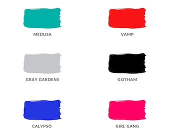 Levendige klei en krijt ambachtelijke verf voor gewaagde en kleurrijke meubels Upcycling, kunst- en hobbybenodigdheden voor geverfde meubels, canvas, pop-art