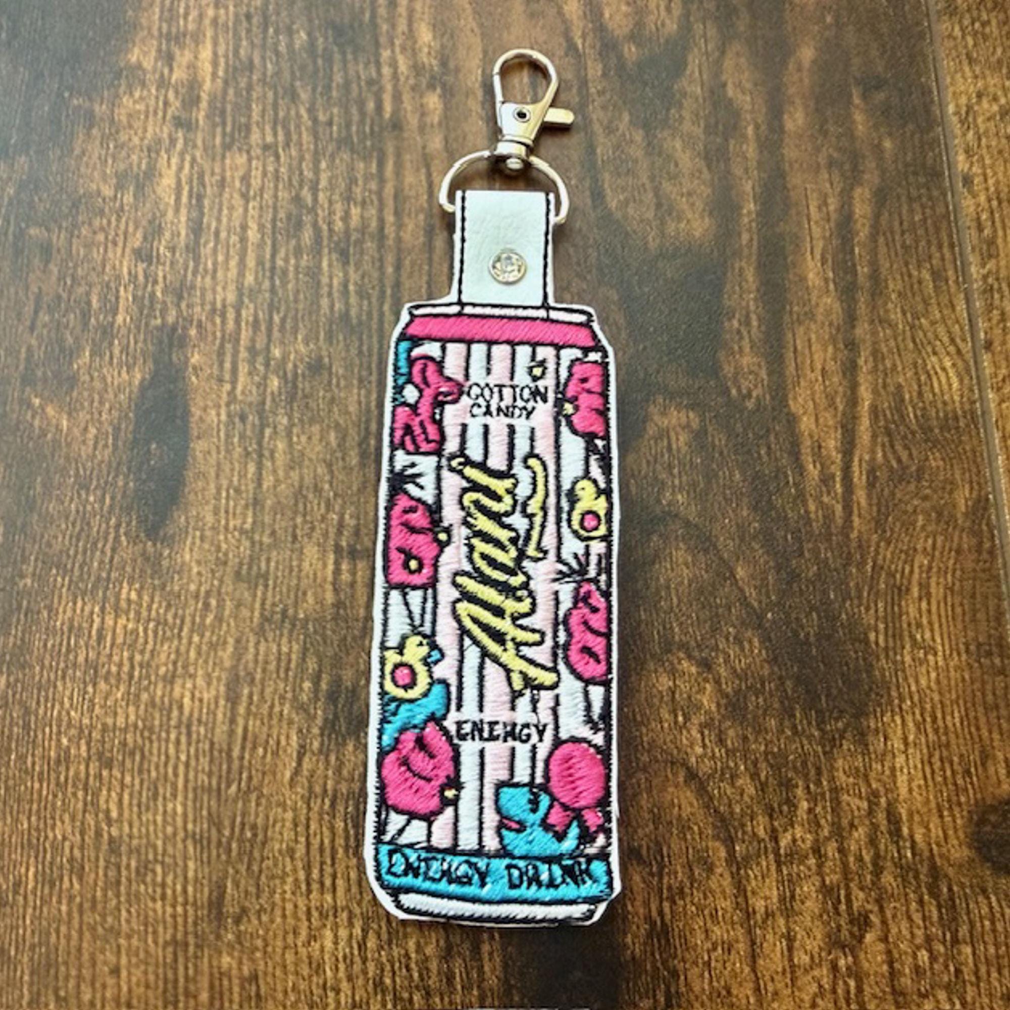 Alani Embroidery Keychain - Cotton Candy - Etsy