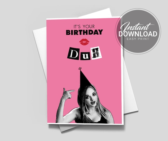 Mean Girls Themed Party Digital Download 