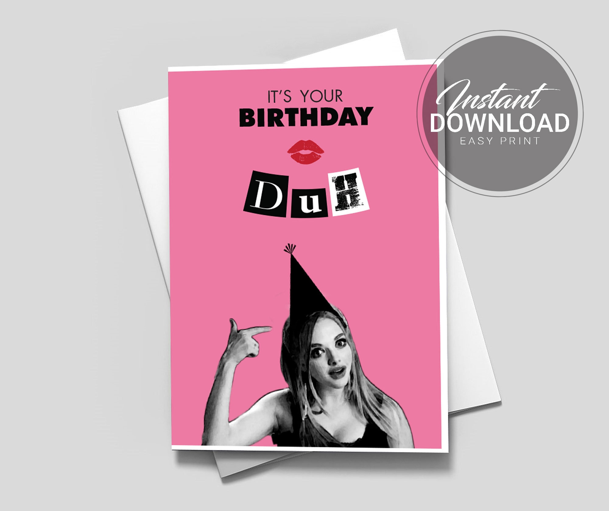 Mean Girls Birthday Card Funny Birthday Cards Birthday