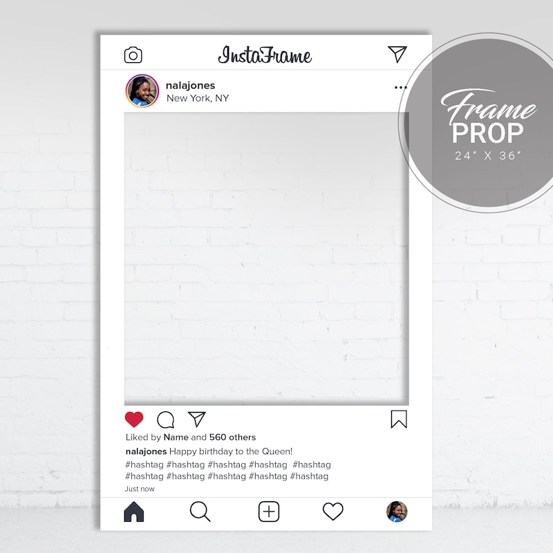 Instagram Frame - Etsy