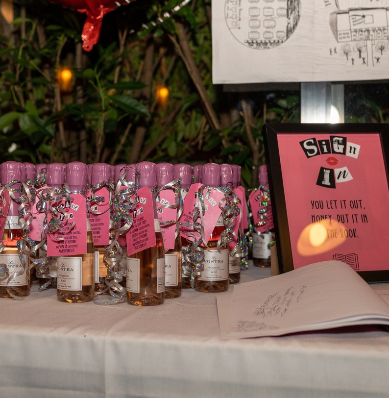 Mean Girls Party Thank You Tags Mean Girls Party Favour Tags Etsy