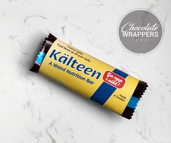 Mean Girls Mini Kalteen Bar Wrapper | Mini Chocolate Bar Wrappers | Candy Bar Label Party Favors Il_570xn