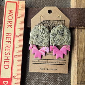 Floral Aztec Earrings