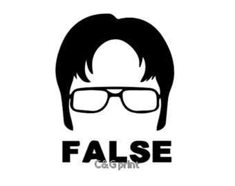 Dwight Schrute Svg Etsy