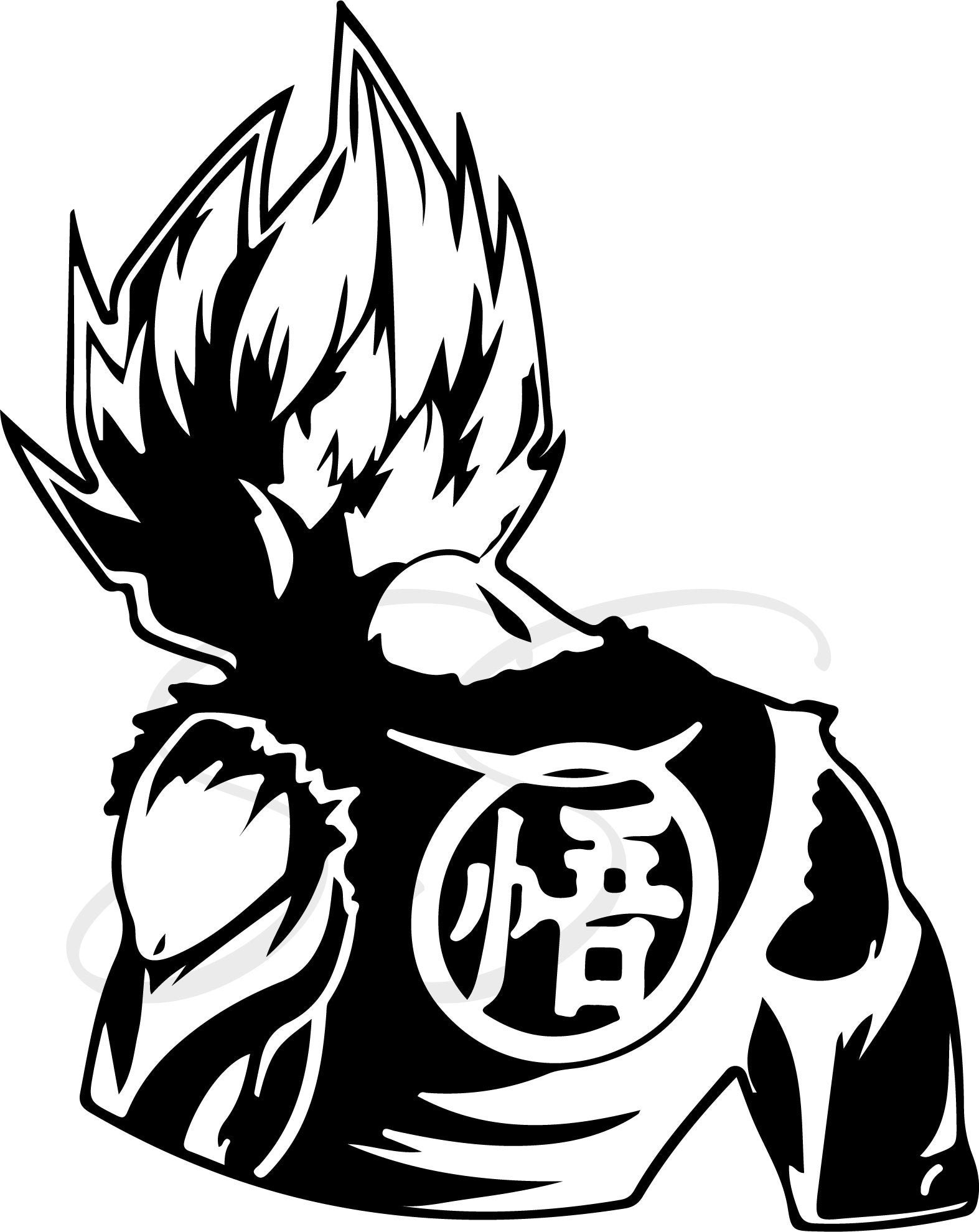 Dragon Ball SVG Cricut Cut File Silhouette Cut File Etsy