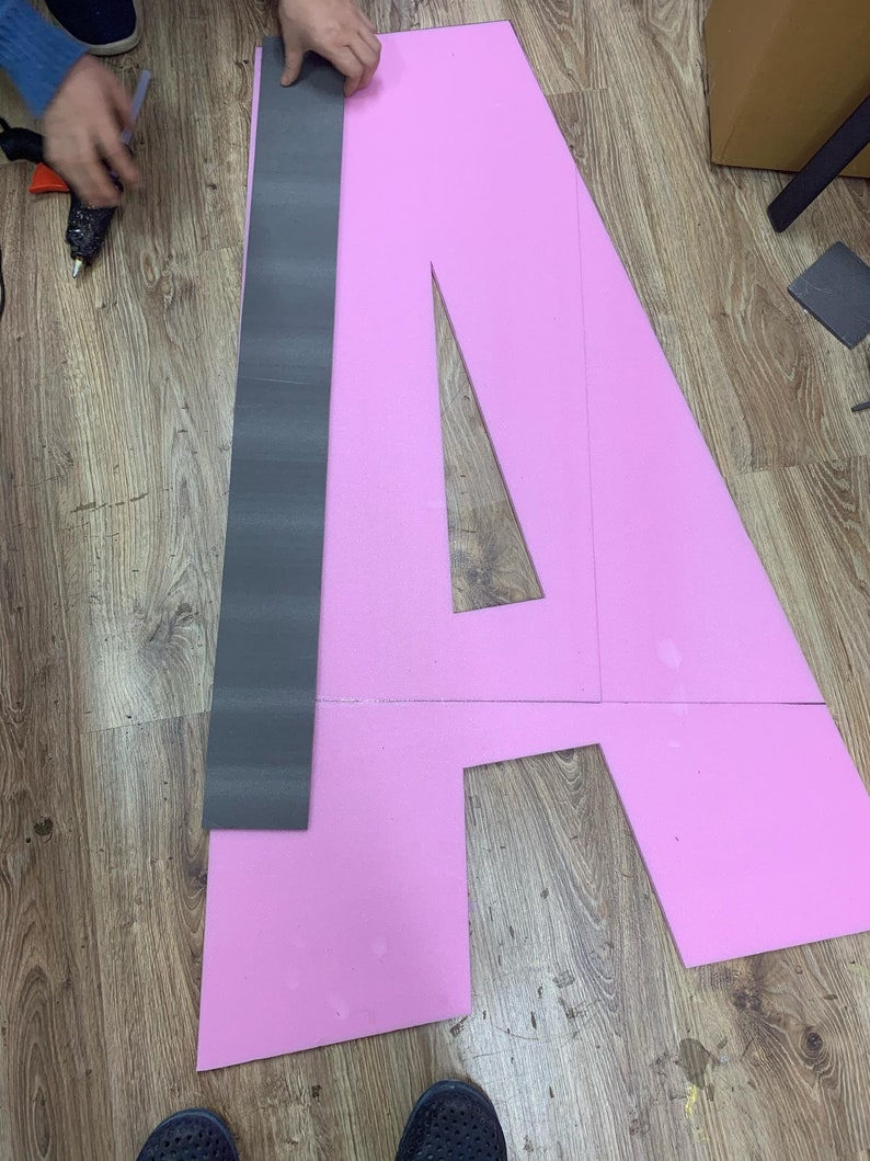 5ft All Letters Mosaic From Balloons Templates PDF Files Etsy