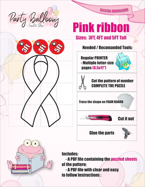 How to make Balloon Ribbon 