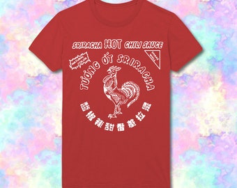 Red T Shirt Etsy