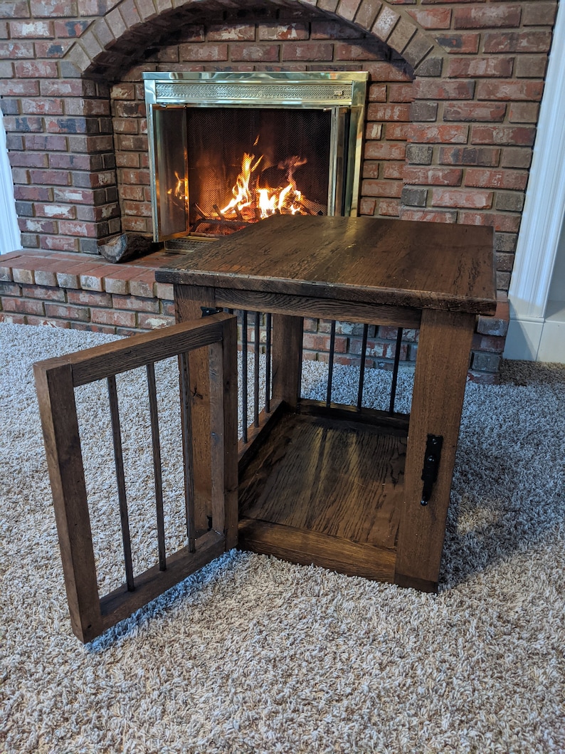 Photo inspiration: Picture Idea: DIY Plans For A Dog Crate End Table