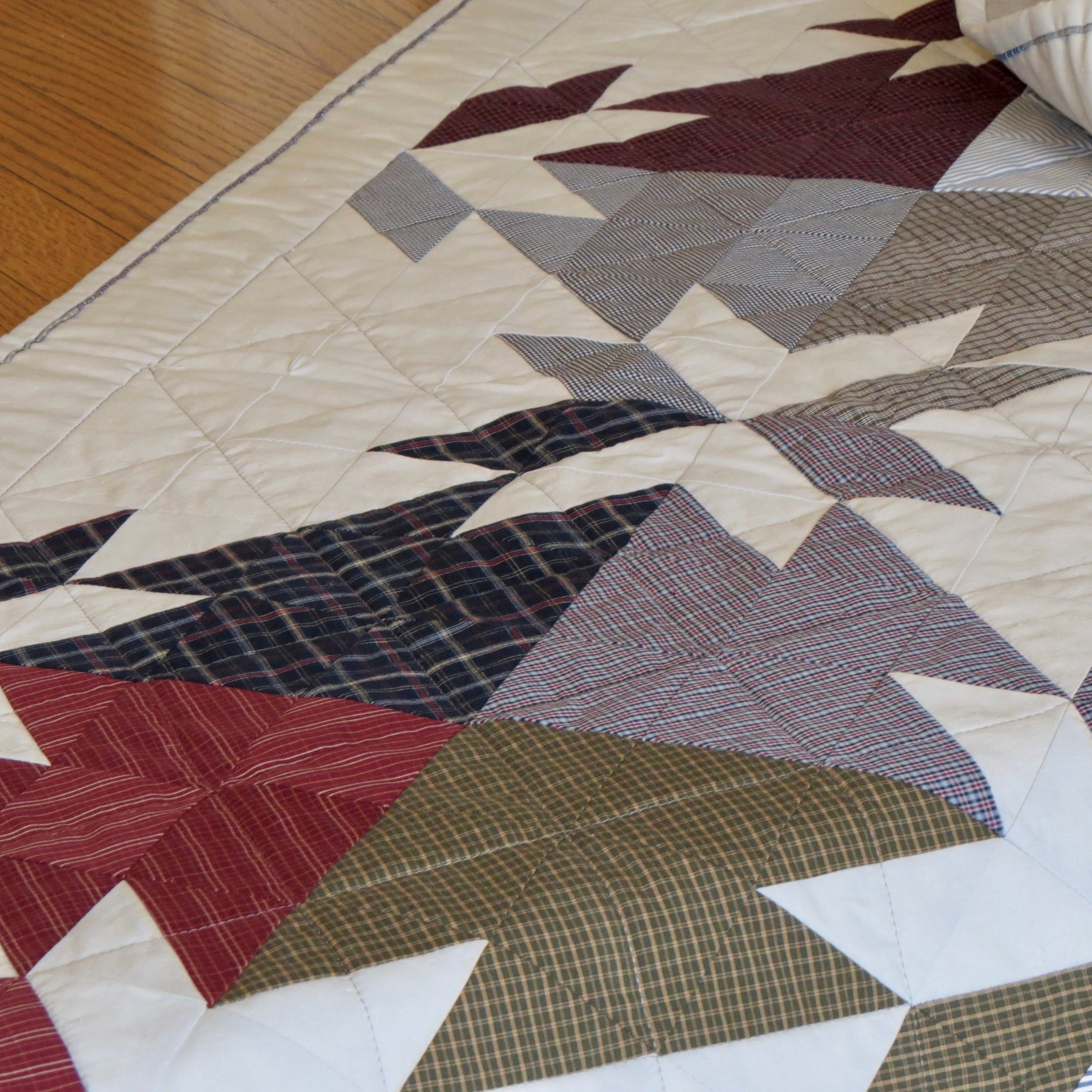 Custom Memory Quilt from men's dress shirts Made To Etsy