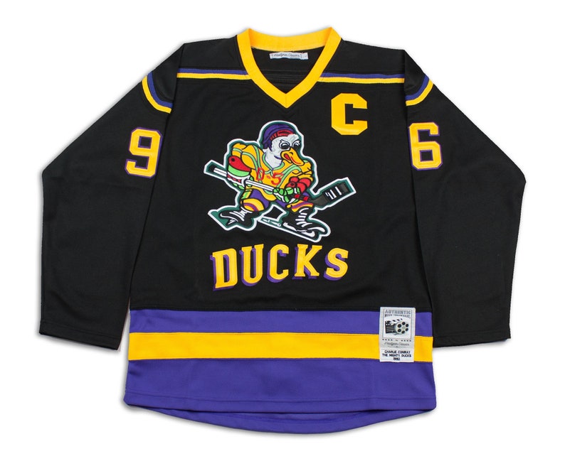charlie conway mighty ducks shirt