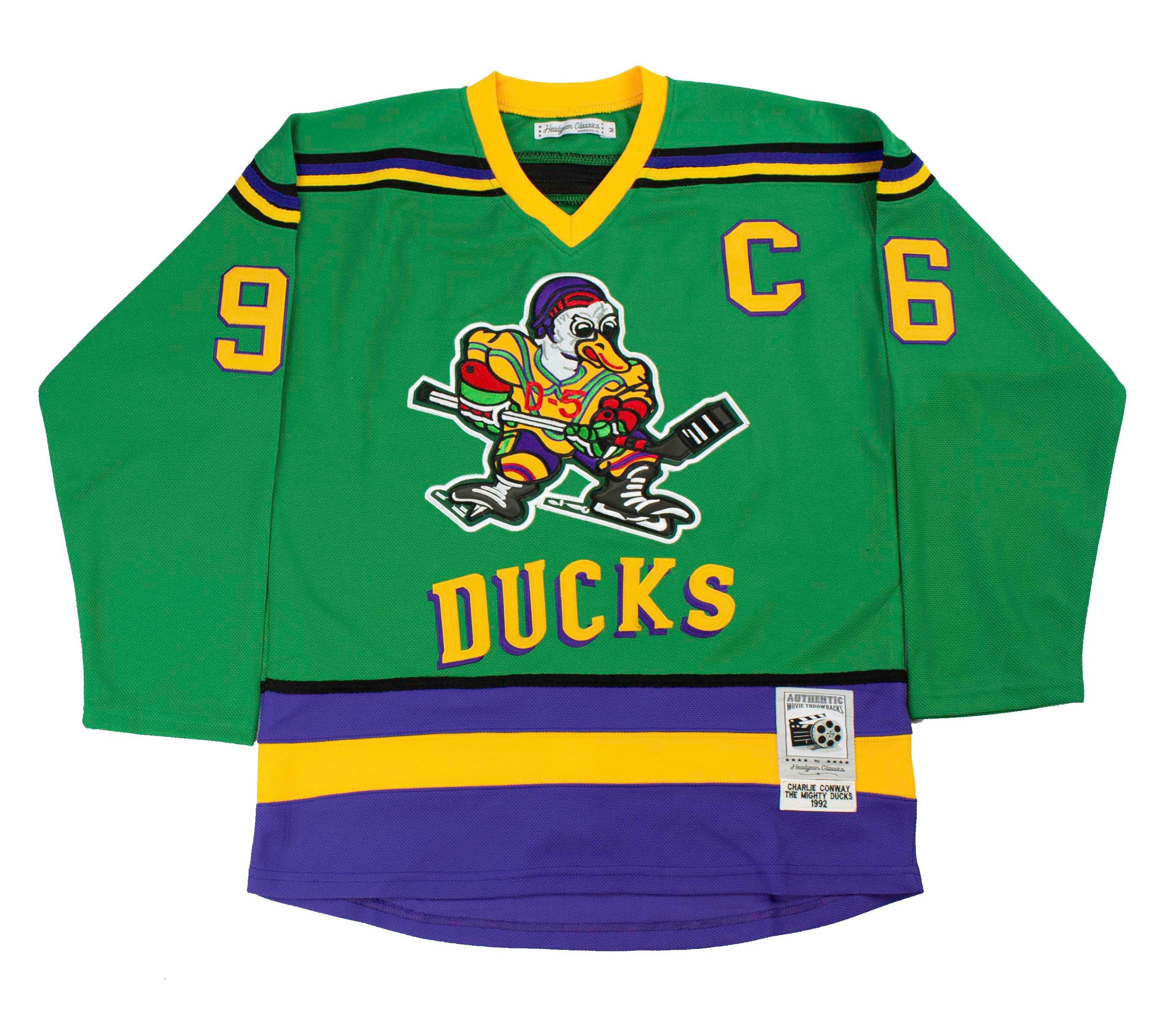 mighty ducks charlie conway jersey