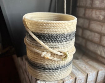 Lariat Rope Bathroom Trashcan