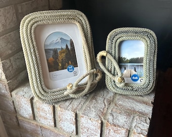 Lariat Rope Picture Frame