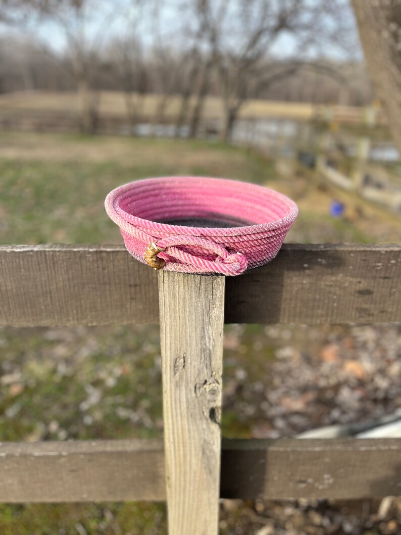 Lariat Rope Bowl Etsy