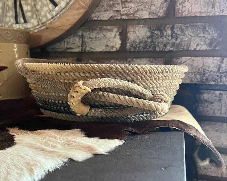 Lariat Rope Bowl Etsy
