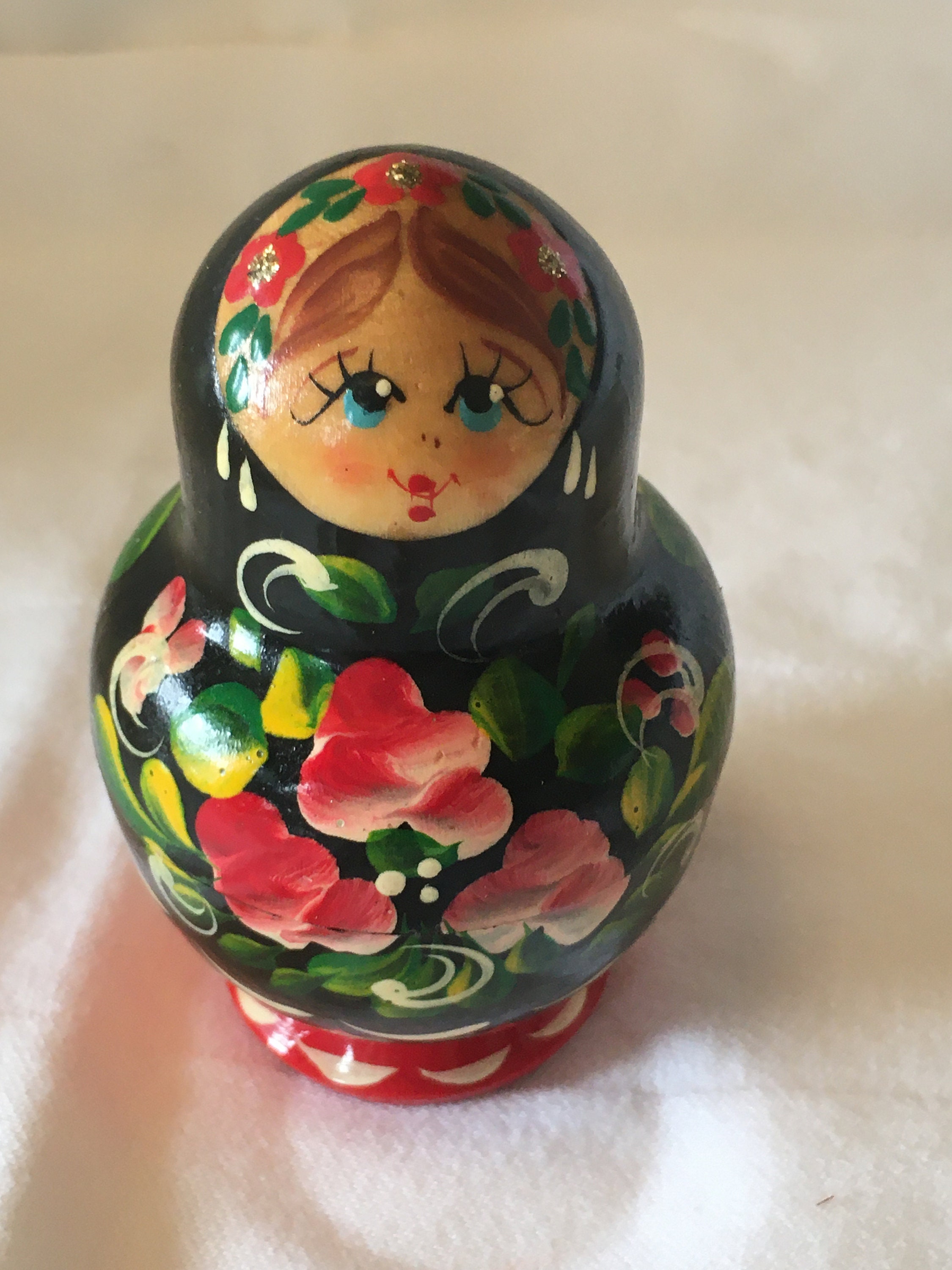 Hand Painted Russian Nesting Dolls Etsy